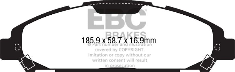 EBC brake Ultimax2 brake Pads UD1791