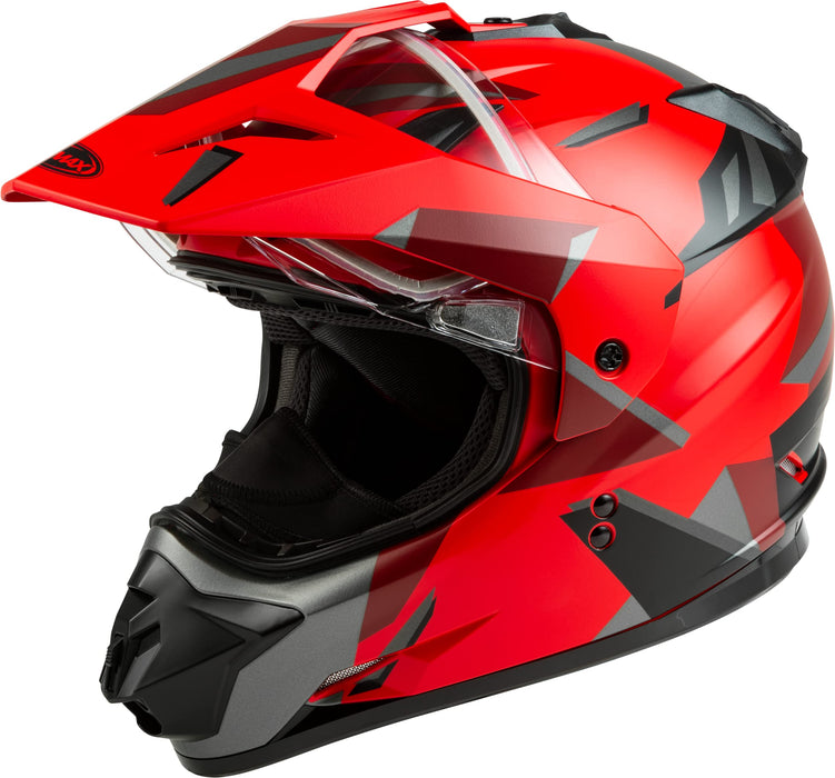 Gmax A2114037 Gm-11S Ripcord Adventure Snow Helmet Matte Red/Black XL