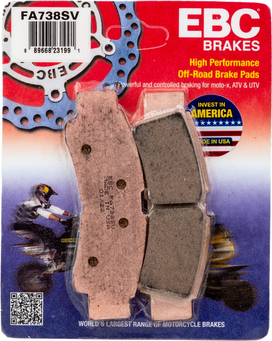 Ebc FA738SV SV Series Severe Duty Brake Pads