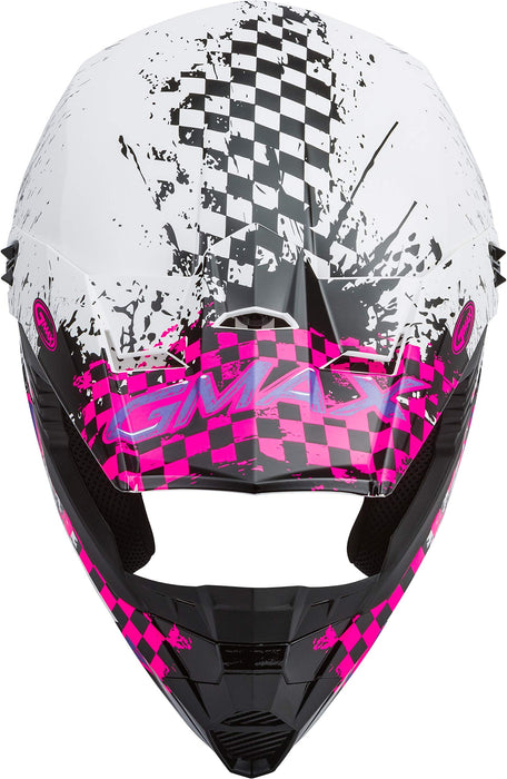 GMAX MX-46Y ANIM8 DOT Approved Youth Full-Face Motorcycle Helmet for Off Road Riding and Racing