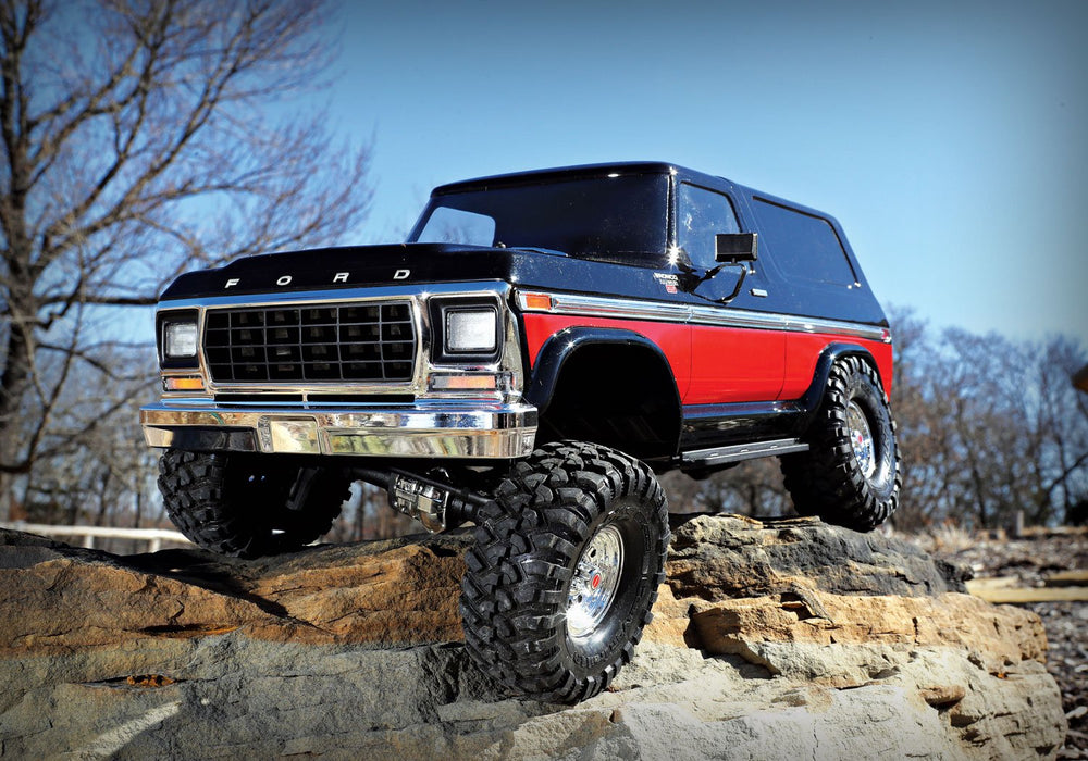 Traxxas Trx-4 Ford Bronco 1/10 Trail and Scale Crawler Red