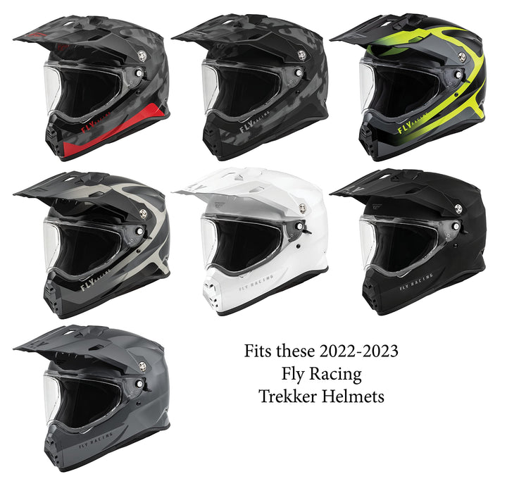 Fly Racing Trekker Helmet Inner Sunshade (Clear)