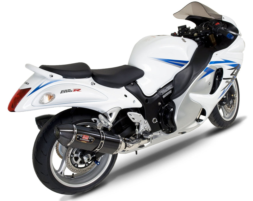 Yoshimura 960-1465 Exhaust Street R-77 Slip-On Ss-Cf-Cf Dual