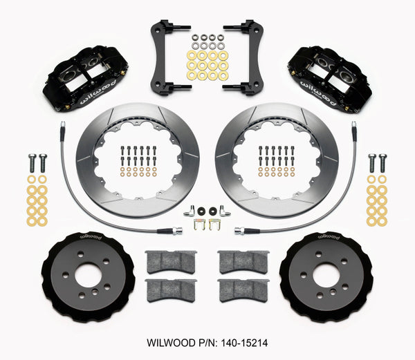 Wilwood Narrow Superlite 6R Front Hat Kit 12.88in 2014-2015 Mini Cooper w/Lines 140-15214