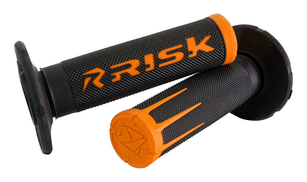 Risk Racing Fusion 2.0 Motorcycle Grips Orange 287