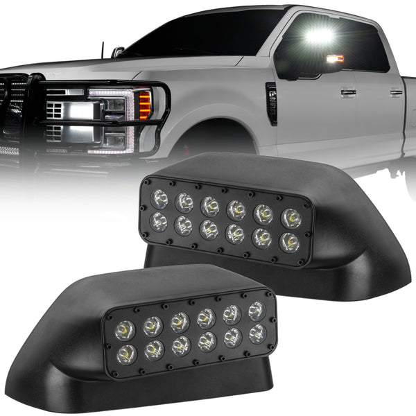 ORACLE Lighting 17-22 Ford Super Duty LED Off-Road Side Mirror Ditch Lights SEE WARRANTY 5908-001