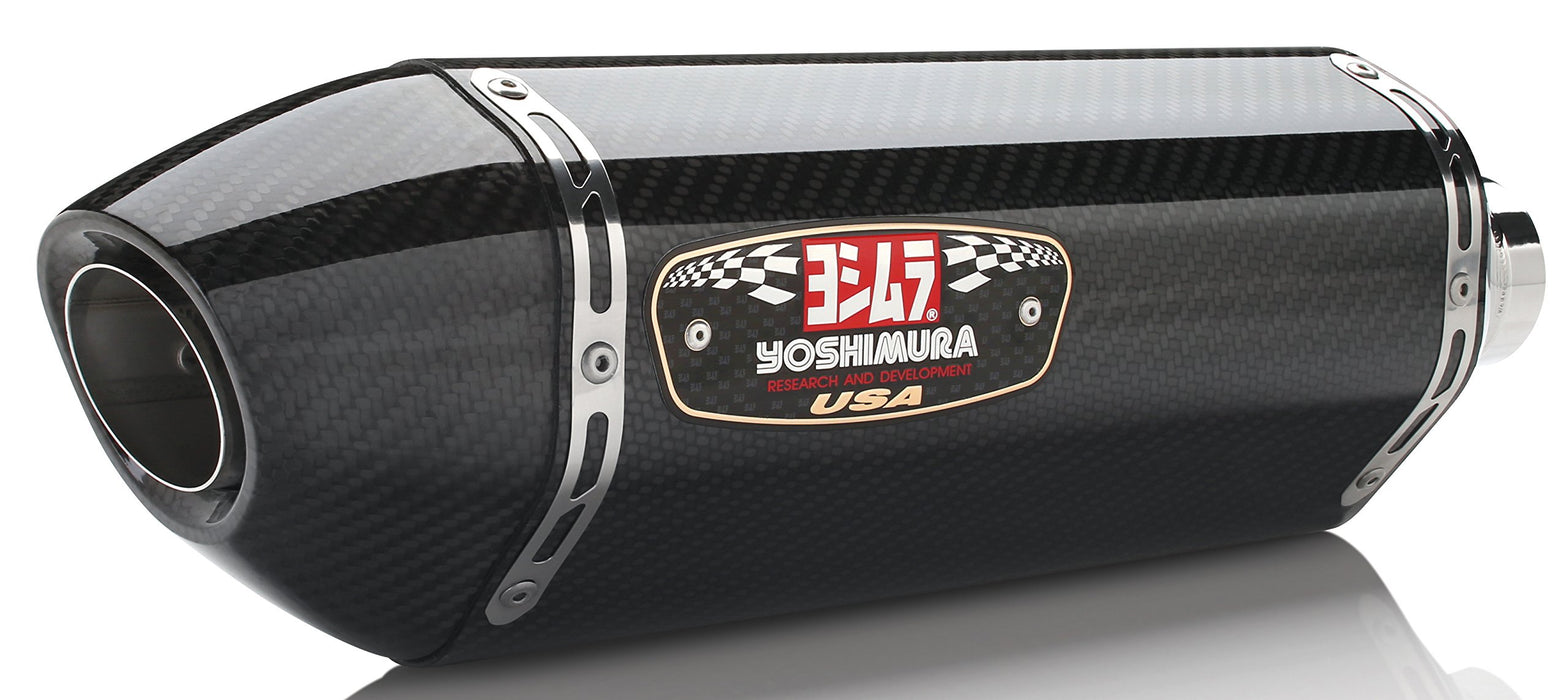 Yoshimura 960-1466 Exhaust Signature R-77 Slip-On Ss-Cf-Cf Dual 1.12E+224