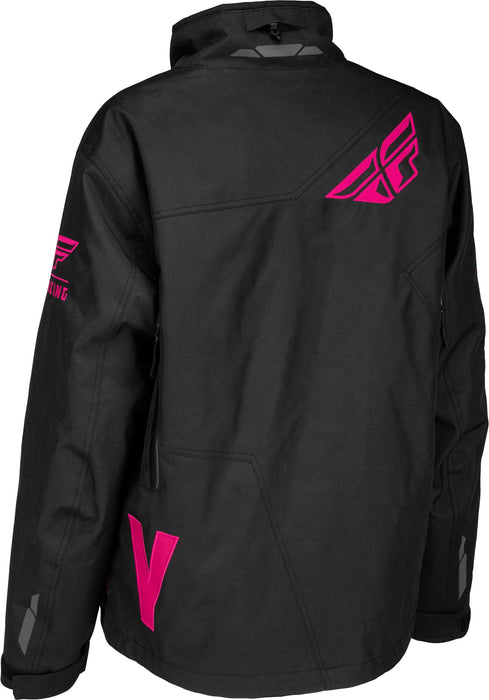 Fly Racing 2023 Women's SNX Pro Jacket (Black/Pink, 3X-Large)