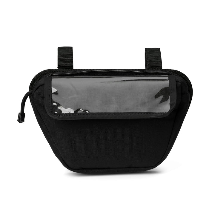 Moto Pockets Motorcycle T-BAR Handlebar Bag, Fits Harley Davidson, Double Lockable Zippers, Made In The USA!