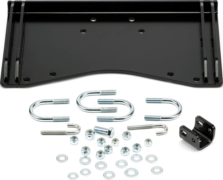 WARN 65070 Powersports ATV Center Kit Snow Plow Mount , Black