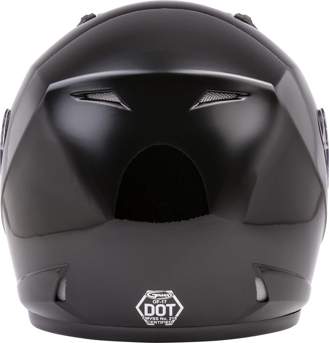 Gmax Of-17 Open-Face Street Helmet (Black, 3X-Large) G317029N