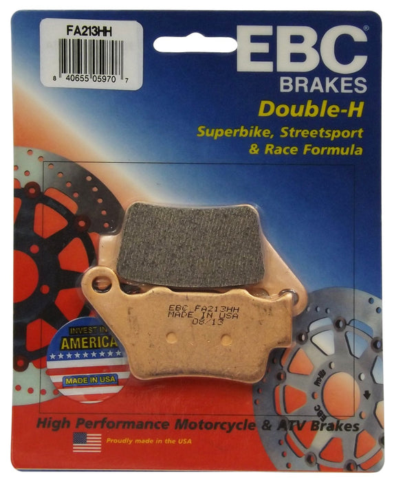 EBC Brakes FA 213HH Sintered Copper Alloy Disc Brake Pad,black