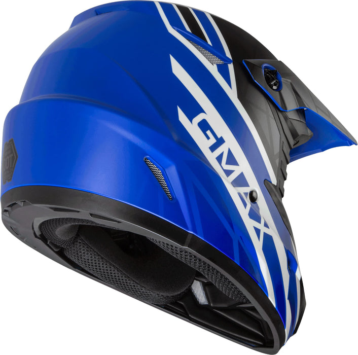 GMAX MX-46 Mega DOT Approved Full-Face Motorcycle Helmet for Off Road Riding and Racing