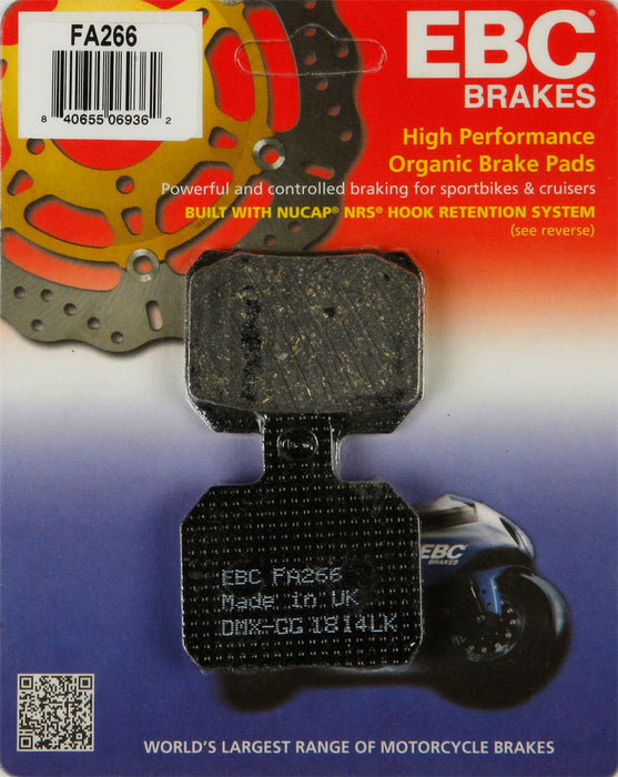 EBC Brakes FA266 Disc Brake Pad Set