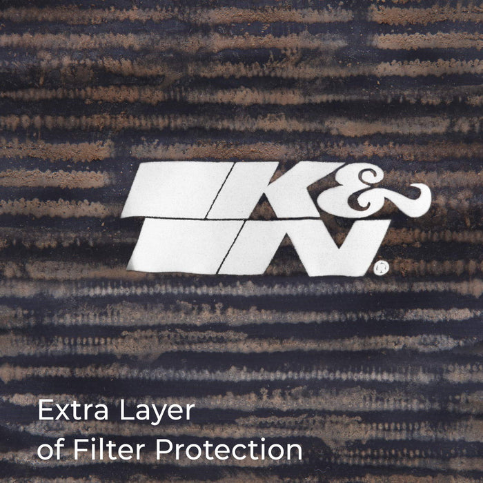 K&N Rk-3902Pk Black Precharger Filter Wrap For Your E-3324 Filter RK-3902PK