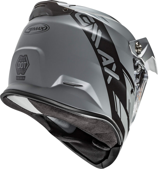 GMAX G2211504 Helmets, Matte Grey/Black,Small