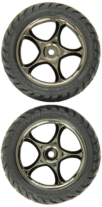 Traxxas 2479A Tires and Wheels Assembled Front Bandit 2-Piece 111-Pack