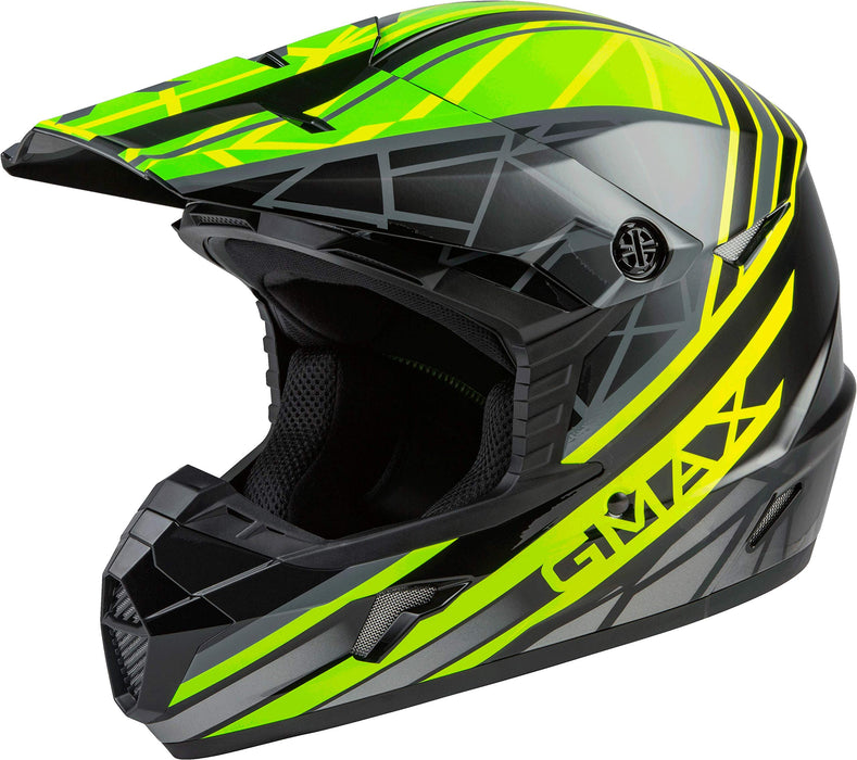 GMAX MX-46 Mega DOT Approved Full-Face Motorcycle Helmet for Off Road Riding and Racing