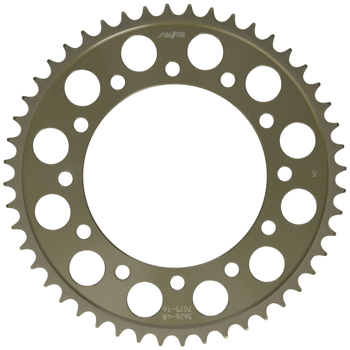 Sunstar 5-362648 Works Triplestar 48-Teeth 520 Chain Size Rear Aluminum Sprocket