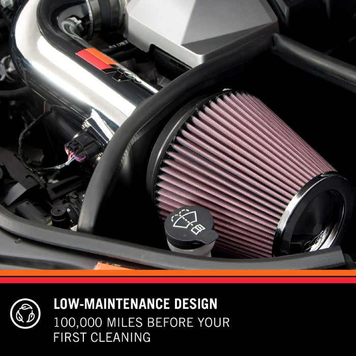 K&N Cold Air Intake Kit: High Performance, Increase Horsepower: Compatible With 2000-2007 Alfa Romeo (147) 69-0500Ts 69-0500TS