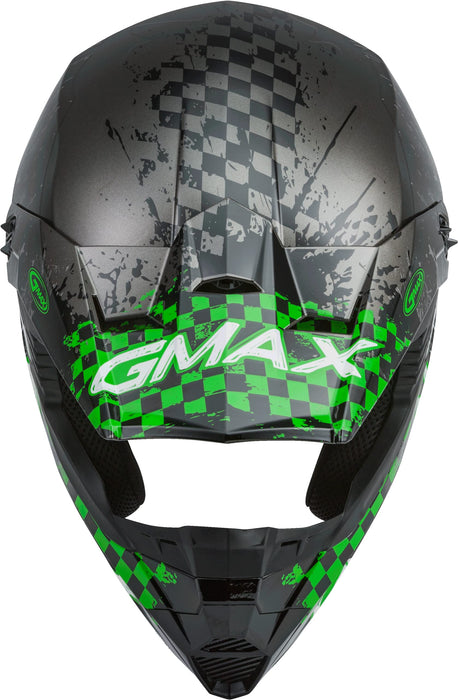 GMAX MX-46Y ANIM8 DOT Approved Youth Full-Face Motorcycle Helmet for Off Road Riding and Racing