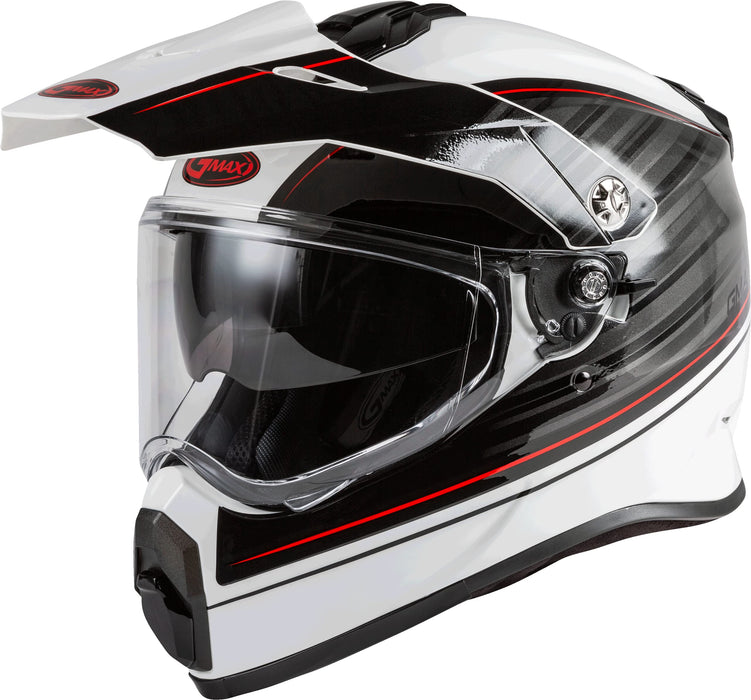 AT-21 Adventure Raley Helmet White/Grey/RED XS