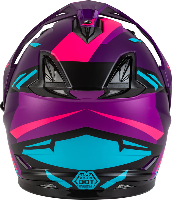 Gmax A2114913 Gm-11S Ripcord Adventure Snow Helmet Matte Purple/Pink Xs