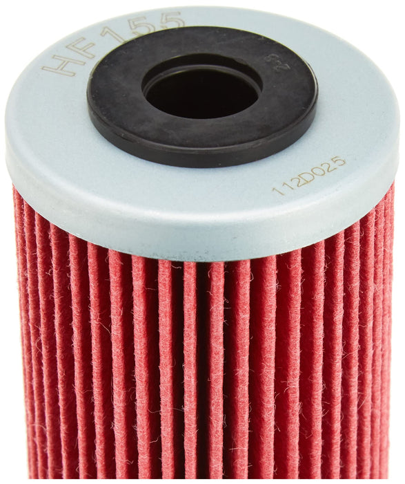 HiFloFiltro HF155 Premium Oil Filter, Single