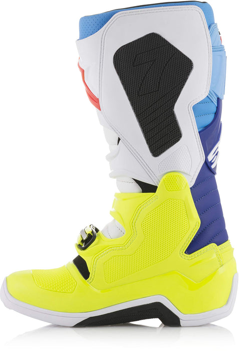 Alpinestars 2012014-5277-16 Tech 7 Boots Yellow/White/Blue Sz 16