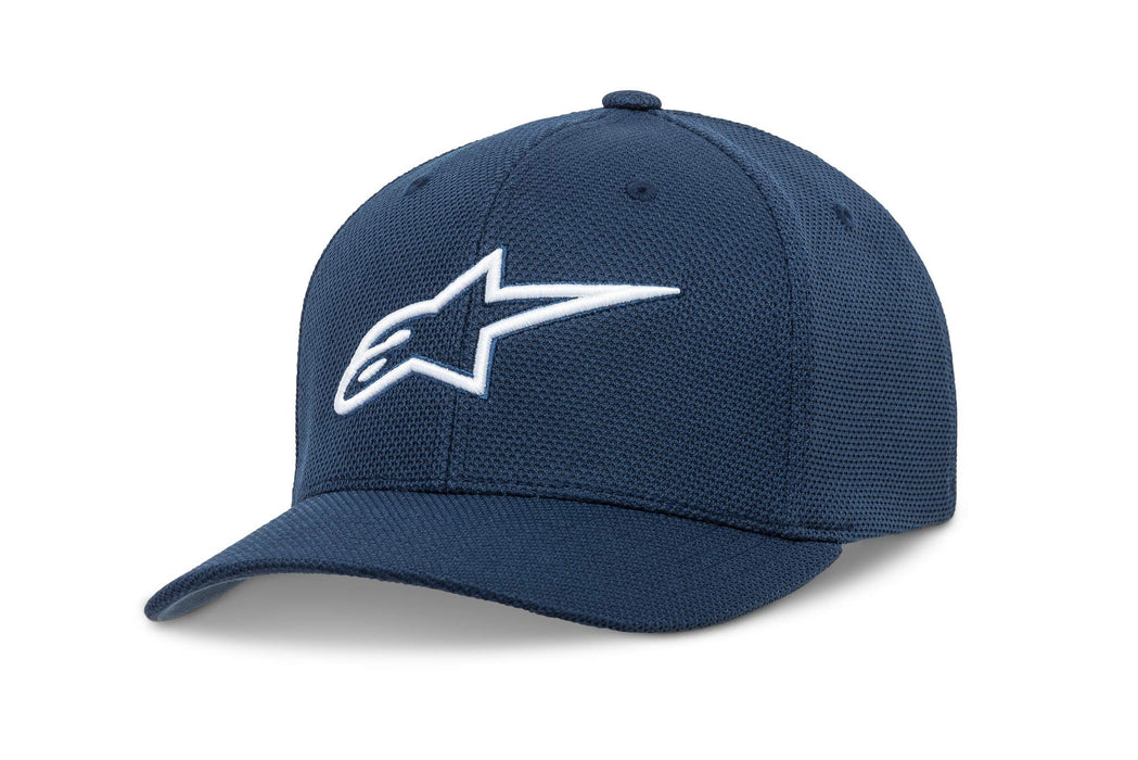 Alpinestars Standard Ageless Mock Mesh Hat Blue/White Lg/XL, Multi, one_Size