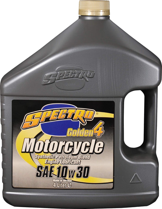 Spectro U.SG413 Golden Motorcycle Semi-Syn 4T - 10W30-4lt. - 4/Case