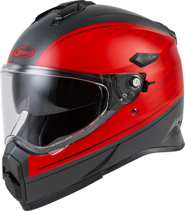 AT-21 Adventure Raley Helmet Matte Grey/RED MD