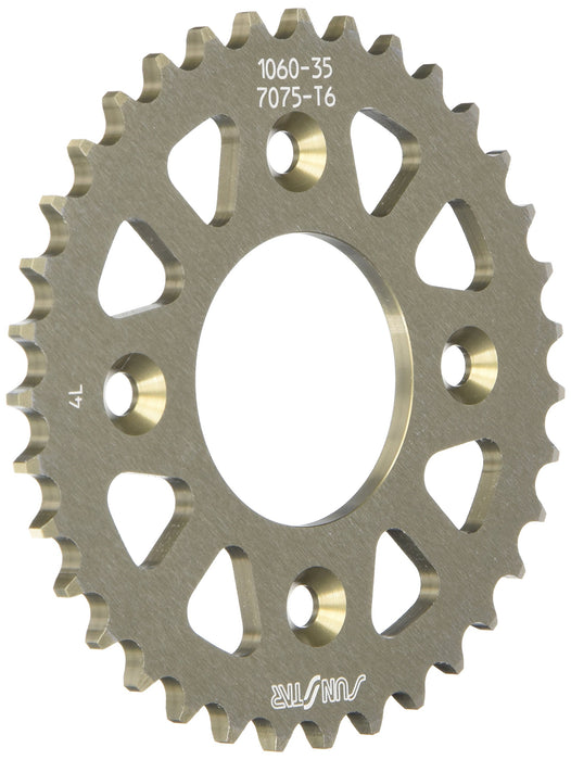 Sunstar 5-106035 Works Triplestar 35-Teeth 420 Chain Size Rear Aluminum Sprocket