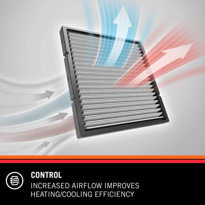 K&N Cabin Air Filter: Premium, Washable, Clean Airflow To Your Cabin Air Filter Replacement: Designed For Select 2011-2018 Bmw (X3, X4, X3 Xdrive35I, X3 Xdrive28I), Vf2069 VF2069