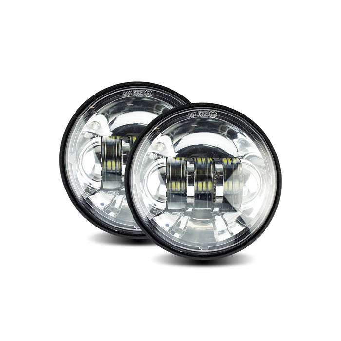 Cyron - ABIG4.5-A6KC - Passing Lamps 4.5" Chrome Harley