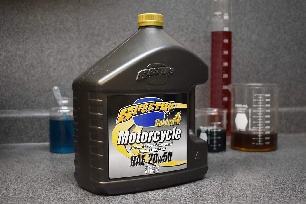 SDSWWFFFWWW Spectro Performance Oils U.SG425 Golden 4 Semi-Synthetic (20w50, 4 Quart)