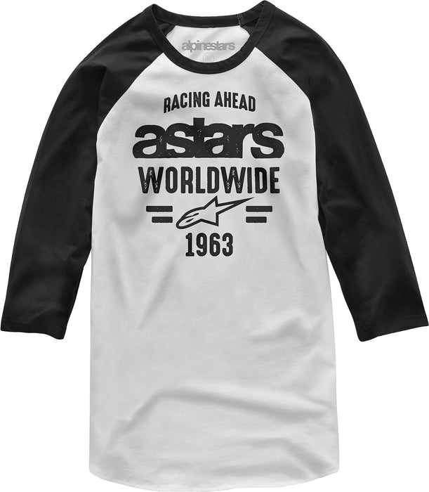 Alpinestars 1139-73030-2010-XL Entice Prem Tee - White/Black (X-Large)