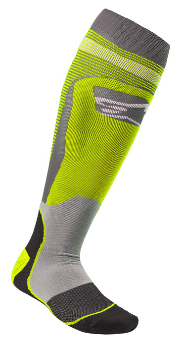 Alpinestars 4701820-501-M Mx Plus-1 Socks Yellow Fluo/Medium