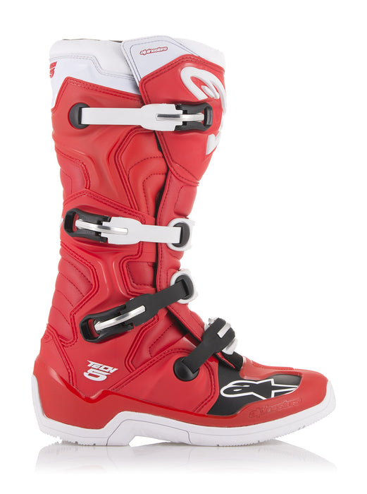 Alpinestars 2015015-32-14 Tech 5 Boots Red/White Sz 14