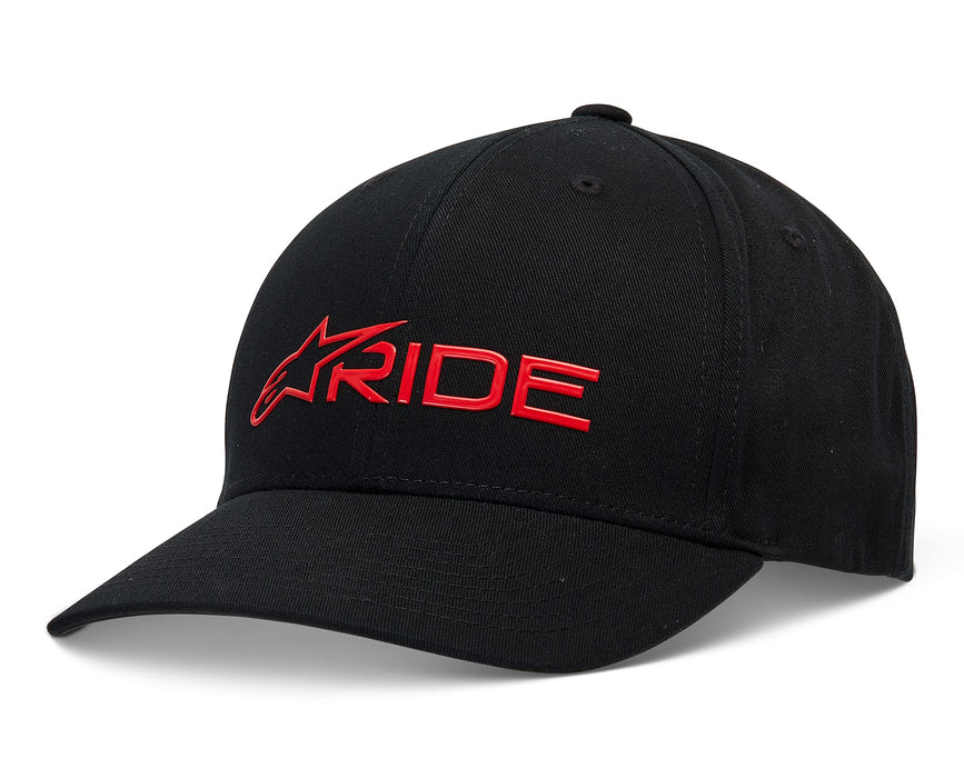 Alpinestars Standard Ride 3.0 Hat, Black/Red