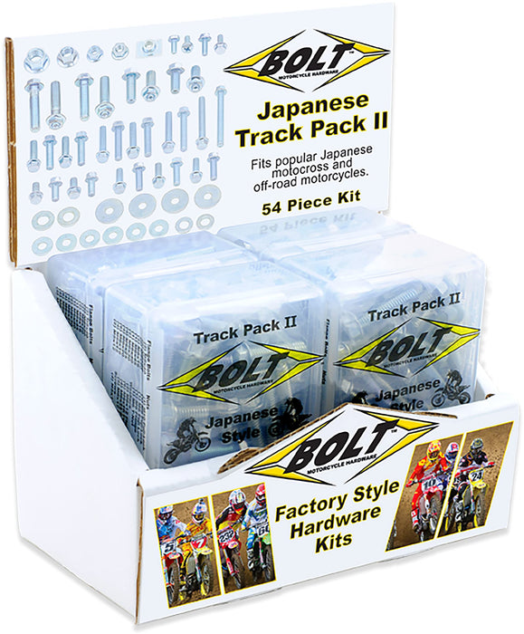 Bolt 020-00102D Japanese Style Track Pack Ii 6/Pk Display