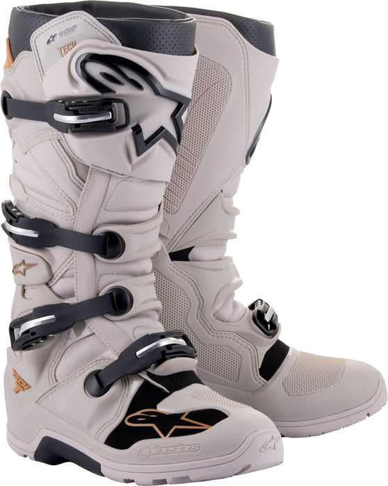 Alpinestars Men's Mx Offroad Motorcycle Boots, Grey Sand, 11