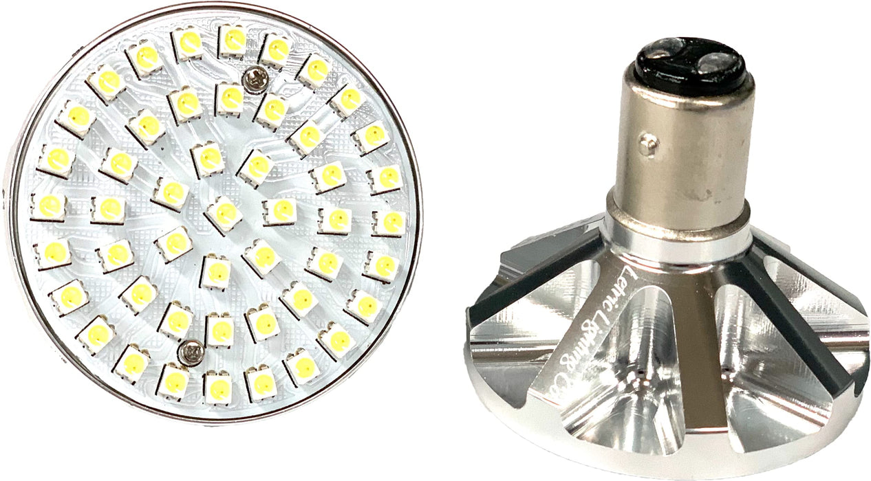 Letric Lighting Co LLC-P7SWA Premium Bullet Style Switchbacks LED Insert - 1157 - White/Amber