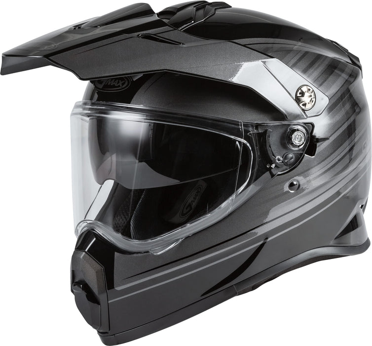 Gmax At-21 Adventure Raley Helmet Black/Grey Xs G1211023