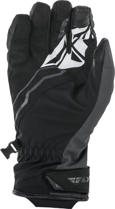 Fly Racing 2022 Adult Title Heated Gloves (Black/Grey, Small)