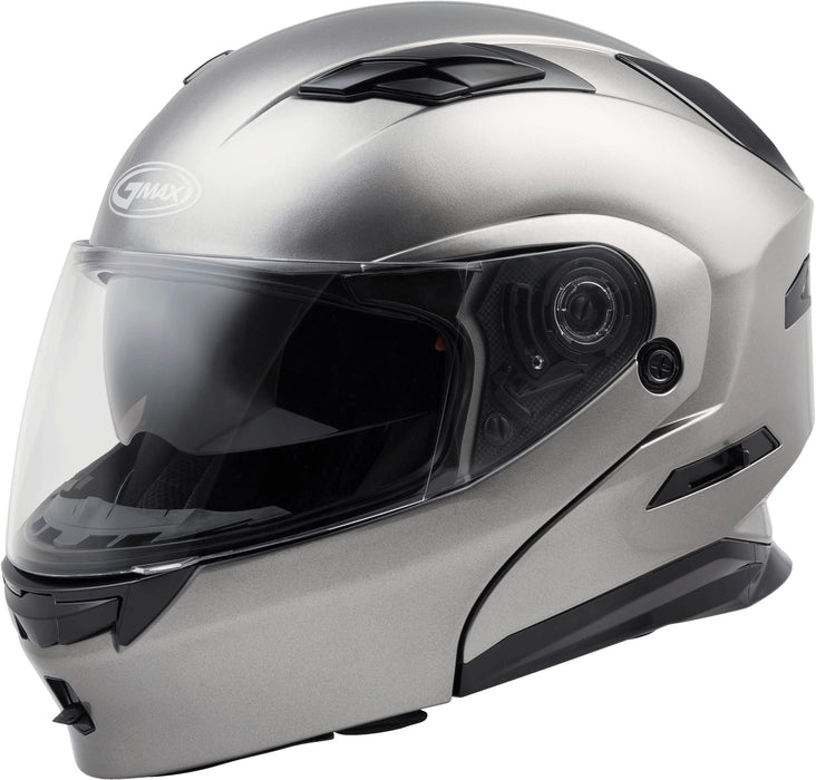 GMAX MD-01, DOT Approved Modular Helmet for Motorcycles, Scooters, Mopeds and More (Pearl White, Medium)