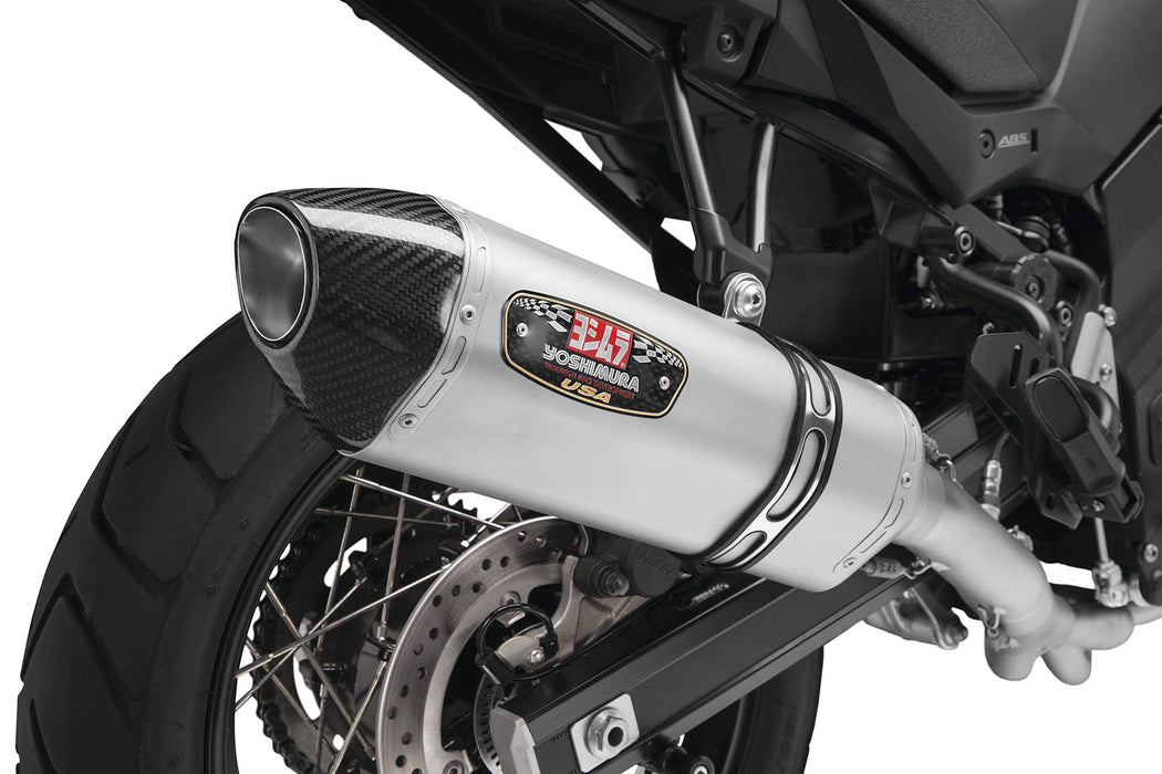 Yoshimura 960-1491 Exhaust Race R-77 3Qtr Slip-On Ss-Ss-Cf 11621C0520