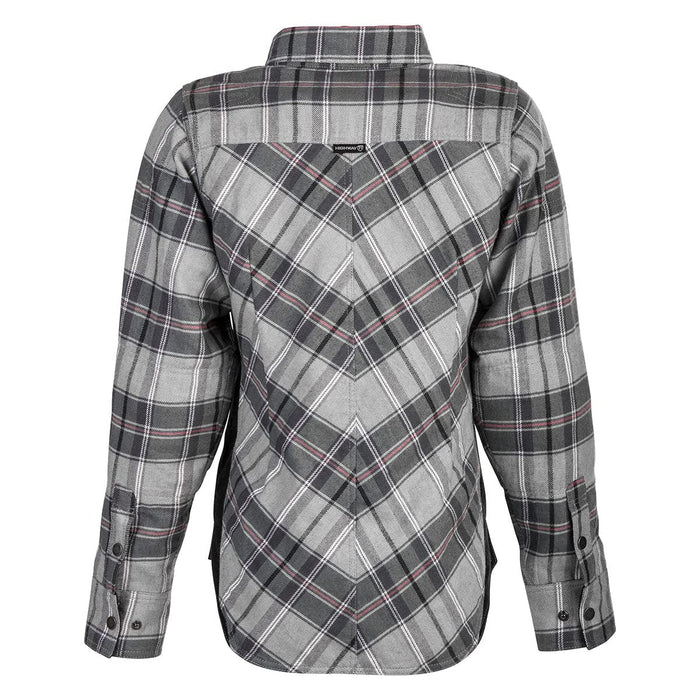 Highway 21 Women�S Rogue Flannel Jacket, Stylish Motorcycle Riding Jacket For Women, Protective Motorcycle Armor #6049 489-1451~3
