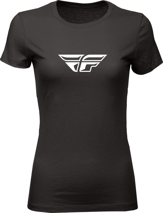 Fly Racing Women's F-Wing T-Shirt (Medium) (White)