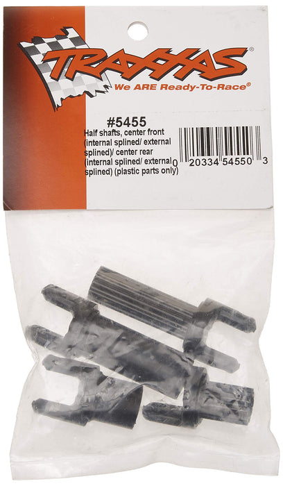 Traxxas 5455 Center Front and Rear Half Shafts Revo 120-Pack